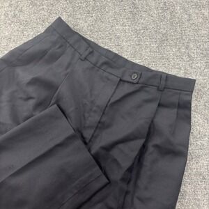 Murphy & Hartelius Dress Pants 14A Black Pleated Front Made in USA Mens